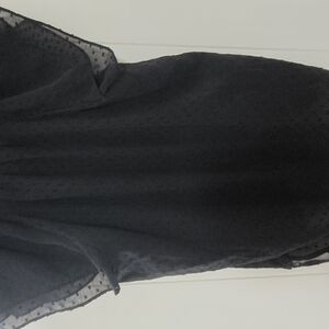 LOFT Black Textured Dress